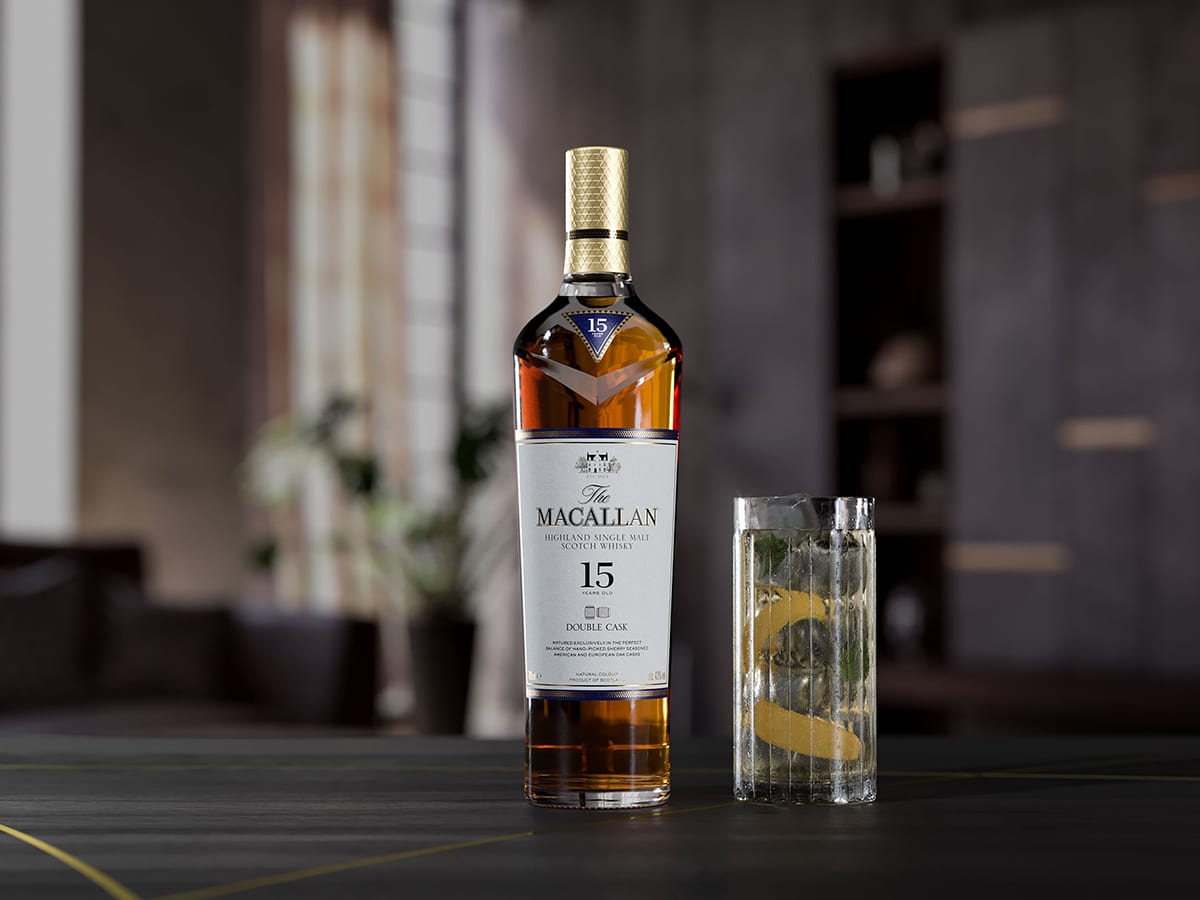 The macallan is hosting a ritzy 6 course whisky paired feast in sydney the macallan double cask 15 years old