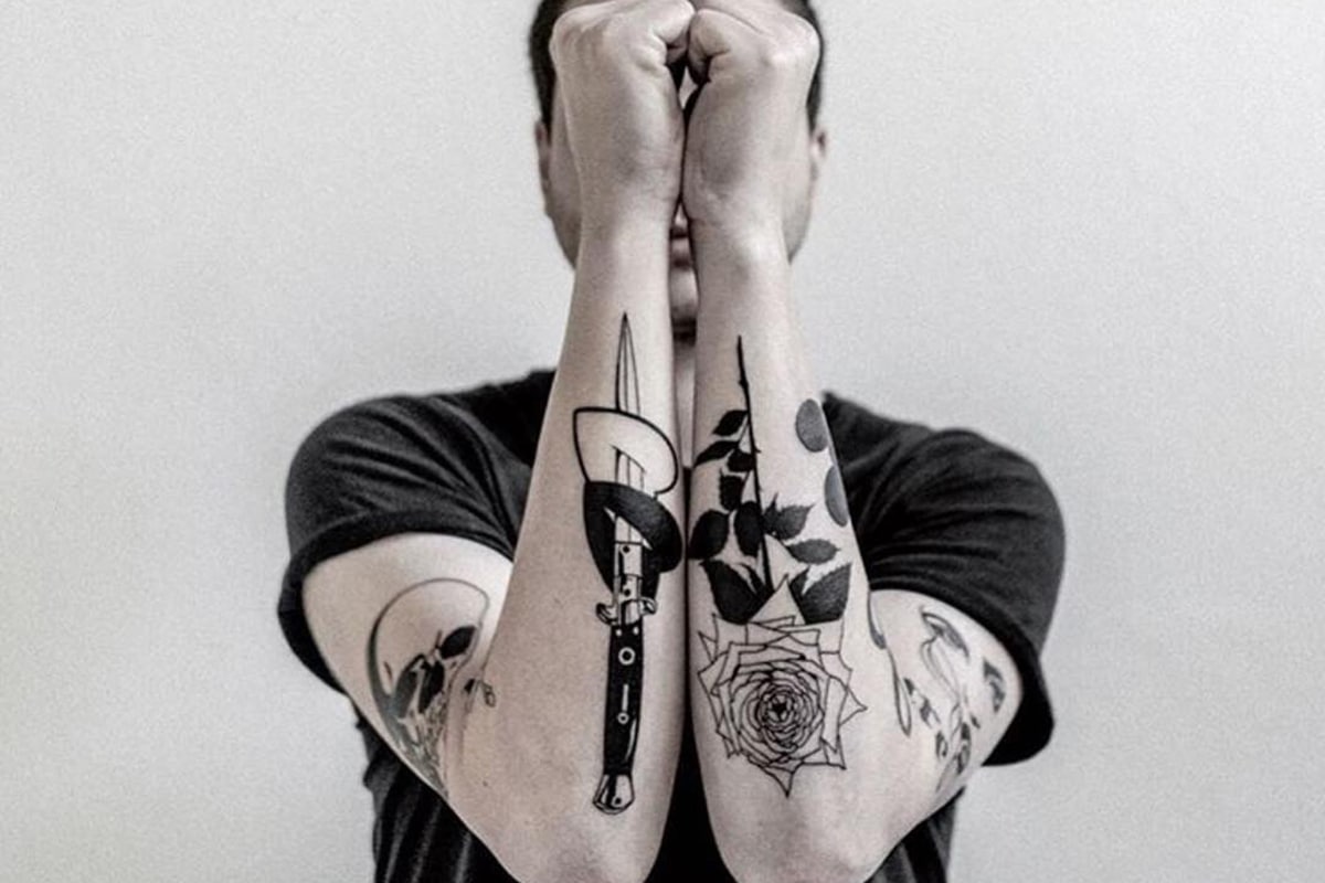 Juxtapoz Magazine  Full Blackwork Tattoos