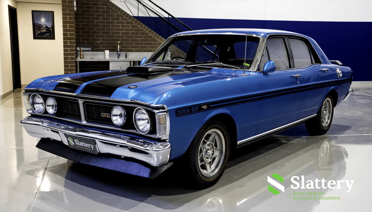 1 15 Million 1971 Ford Falcon Gt Ho Breaks Auction Record For Aussie Built Car Man Of Many