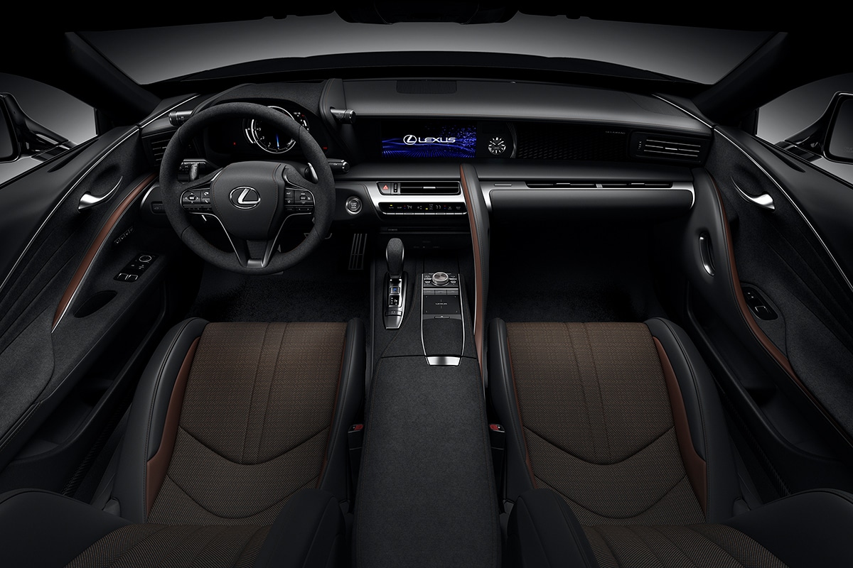 2021 Lexus LC 500 Inspiration Series Coupe dashboard