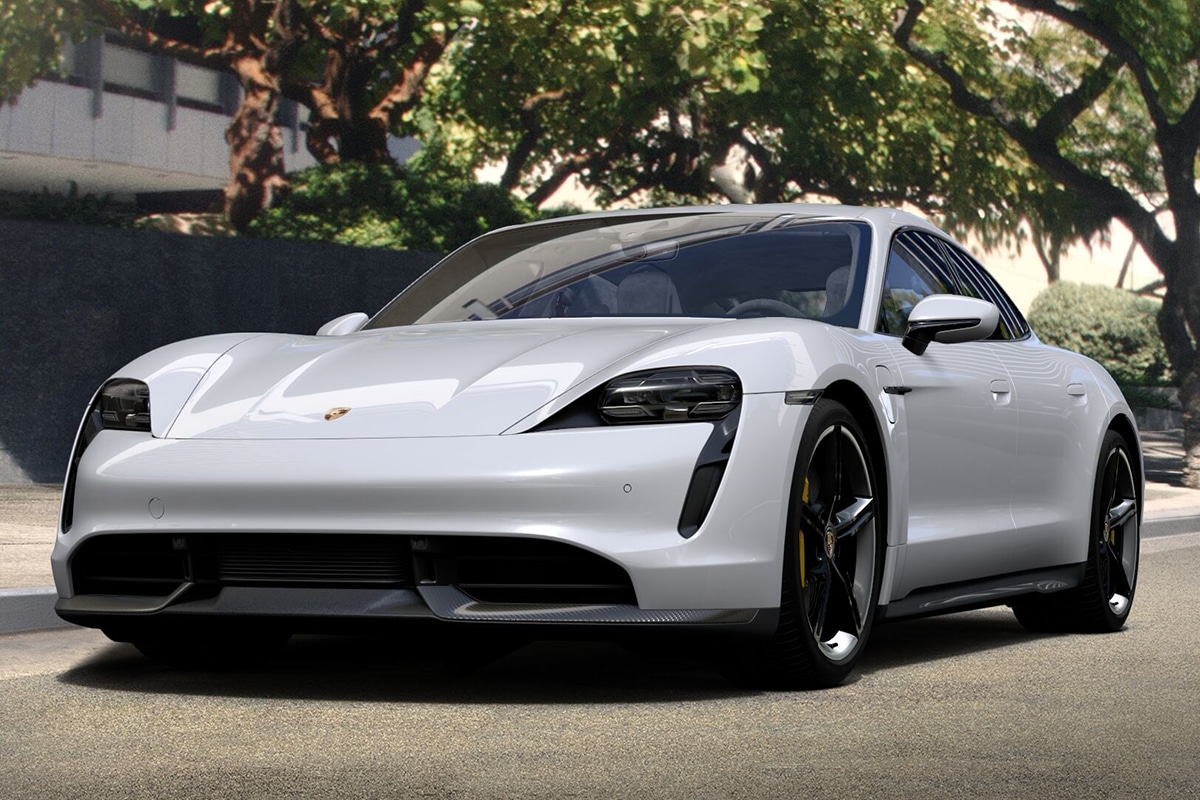 2021 Porsche Taycan Sedan front side