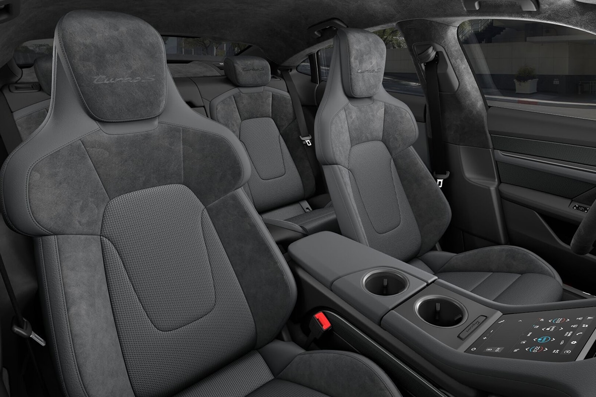 2021 Porsche Taycan Sedan seats