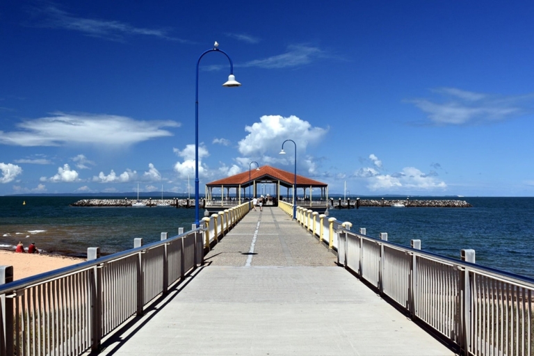 Fishing in Redcliffe Jetty, Brisbane