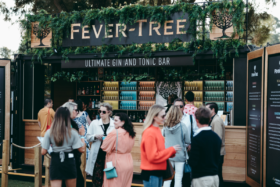 People at the Fever-Tree Ultimate Gin and Tonic Bar