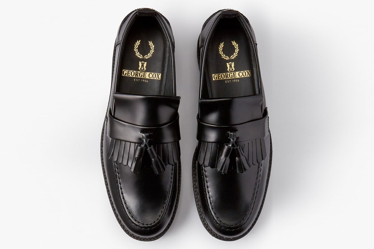 fred perry george cox loafers
