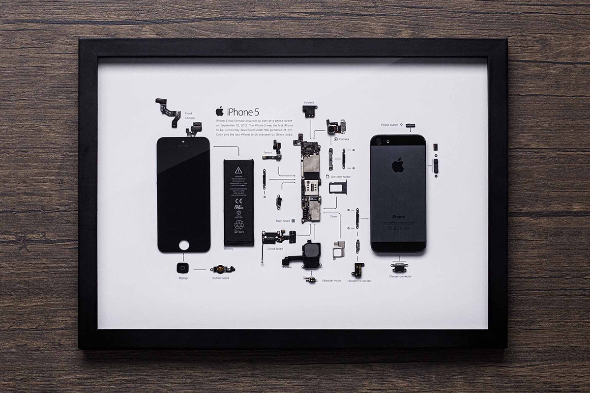 Grid Studio Framed Smartphones iphone 5