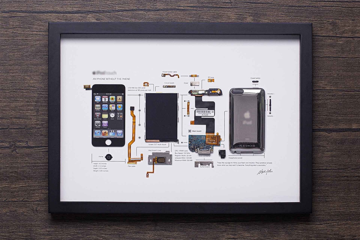 Grid Studio Framed Smartphones ipod touch