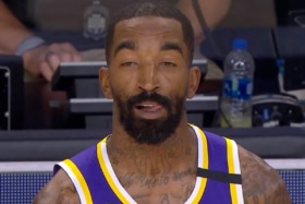 Confused NBA player JR Smith