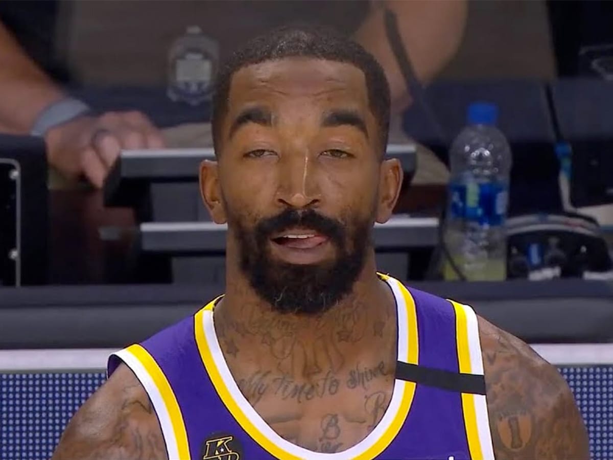 Confused NBA player JR Smith