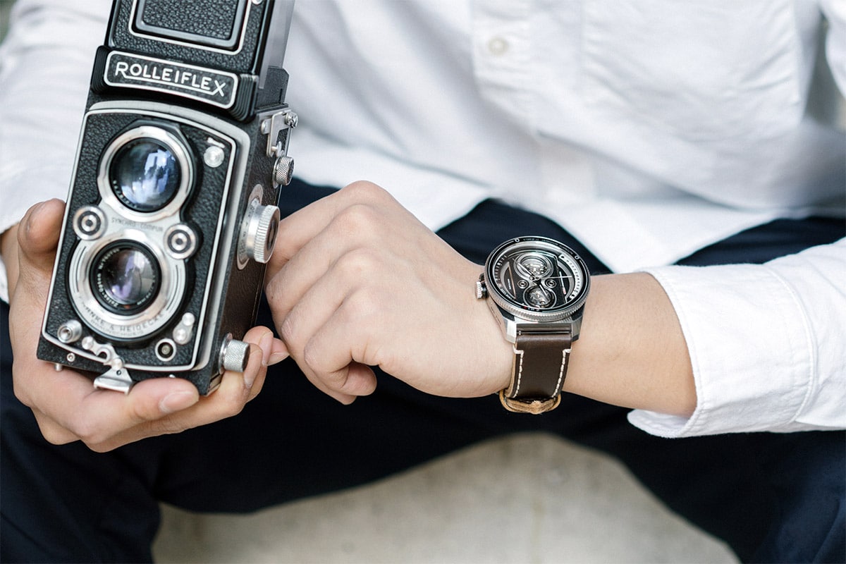 Watchmaker TACS Honours Vintage Twin Lens Cameras with its Latest Creation