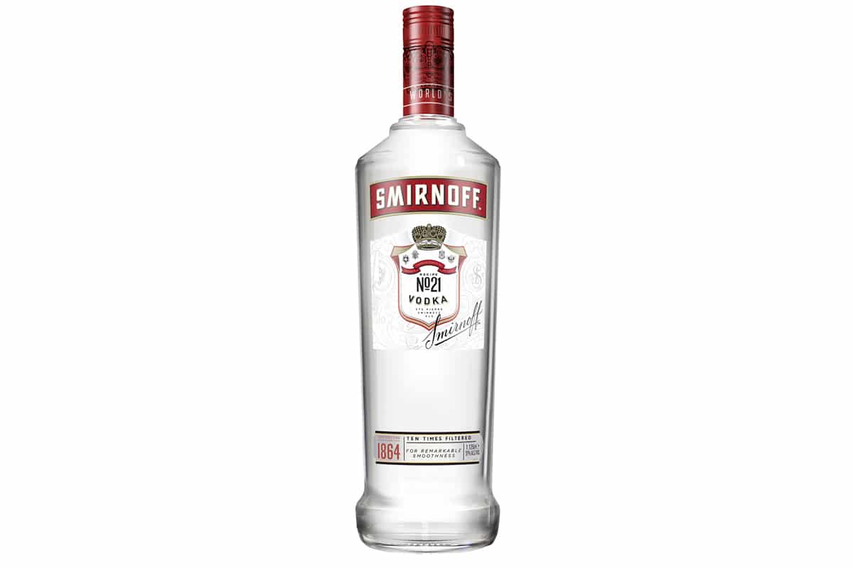 smirnoff red label vodka