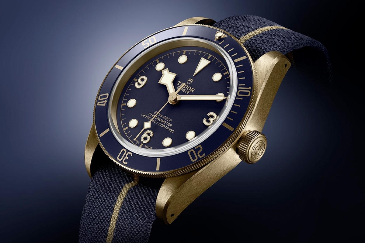 tudor black bay bronze bucherer