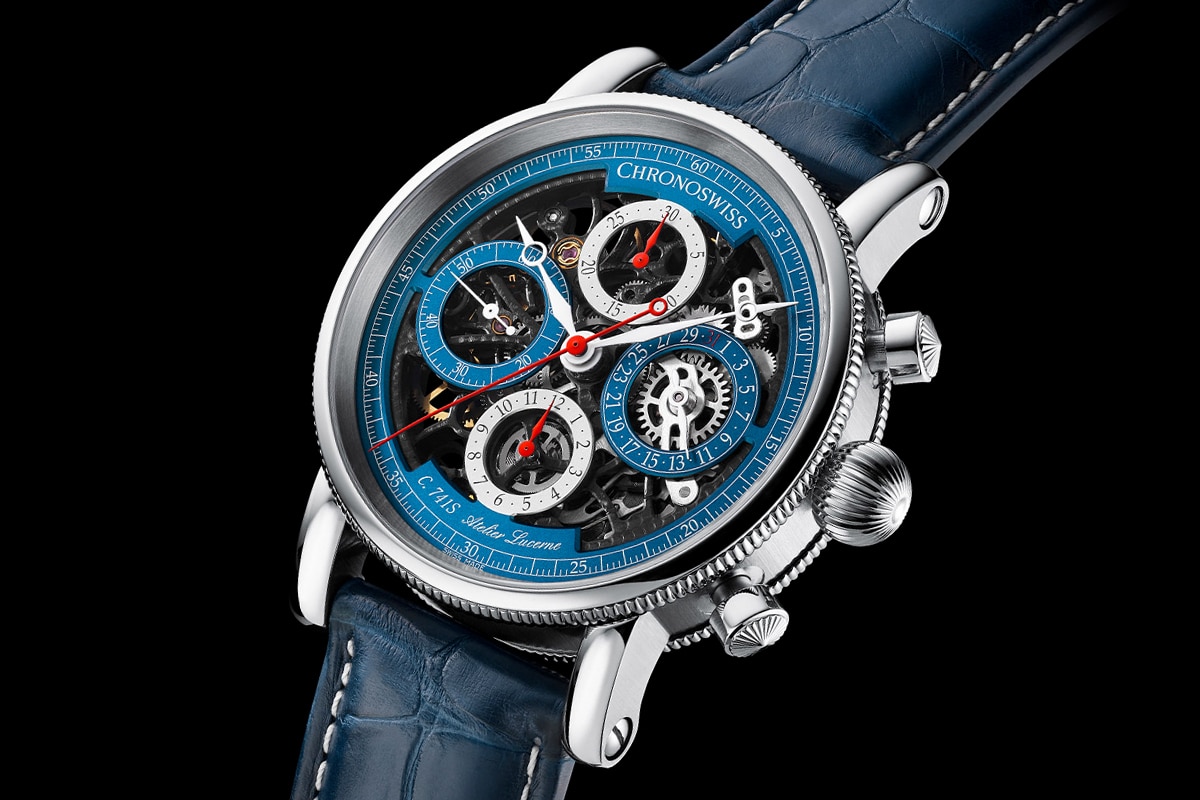 1 Chronoswiss Skeletonised Opus Chronograph Flag