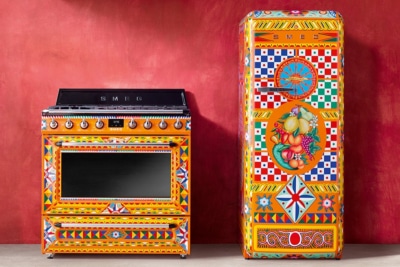 Dolce and Gabbana x Smeg Drop $20,000 Divina Cucina Kitchen Collection