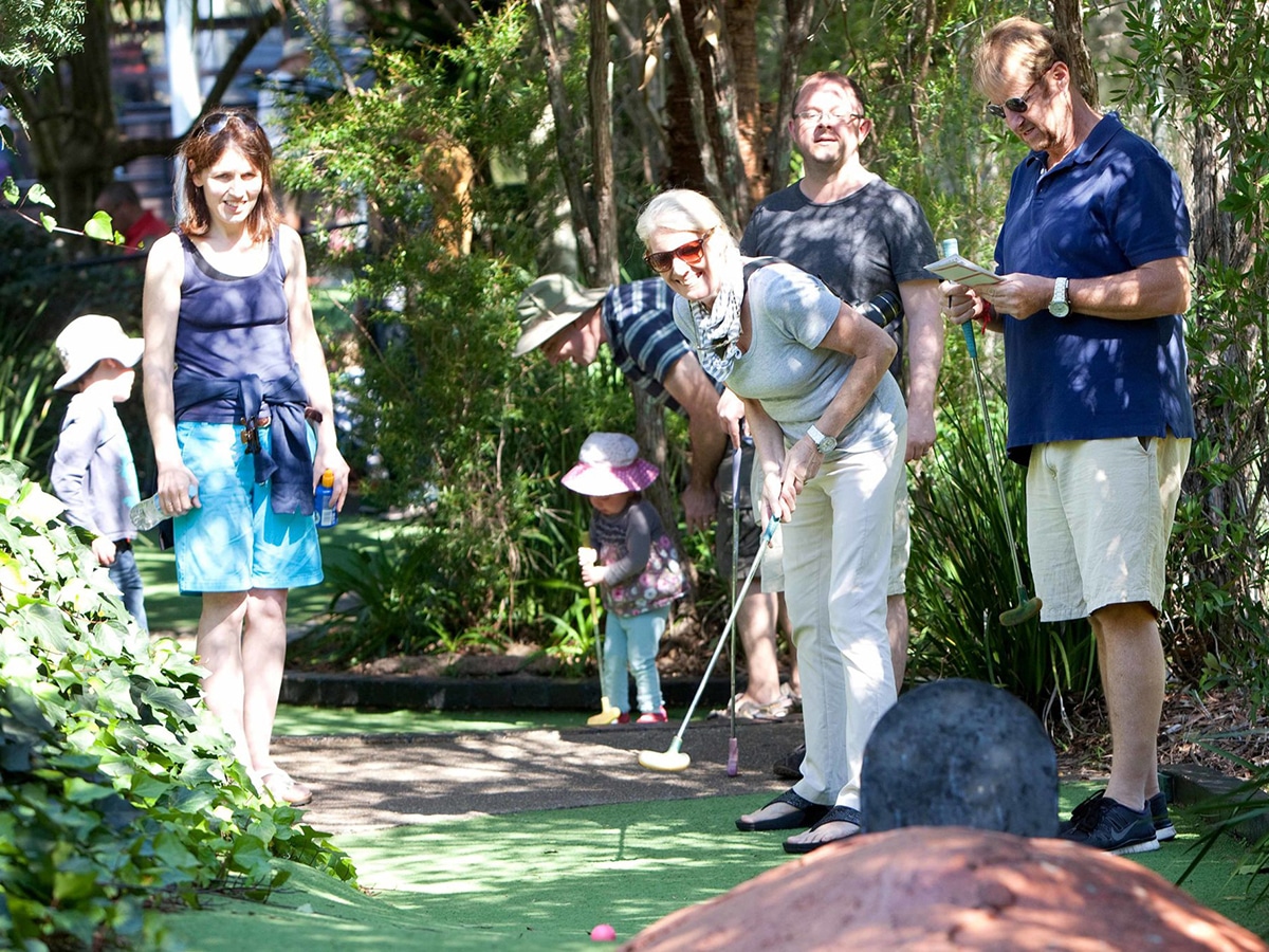 pittwater golf centre mini golf course