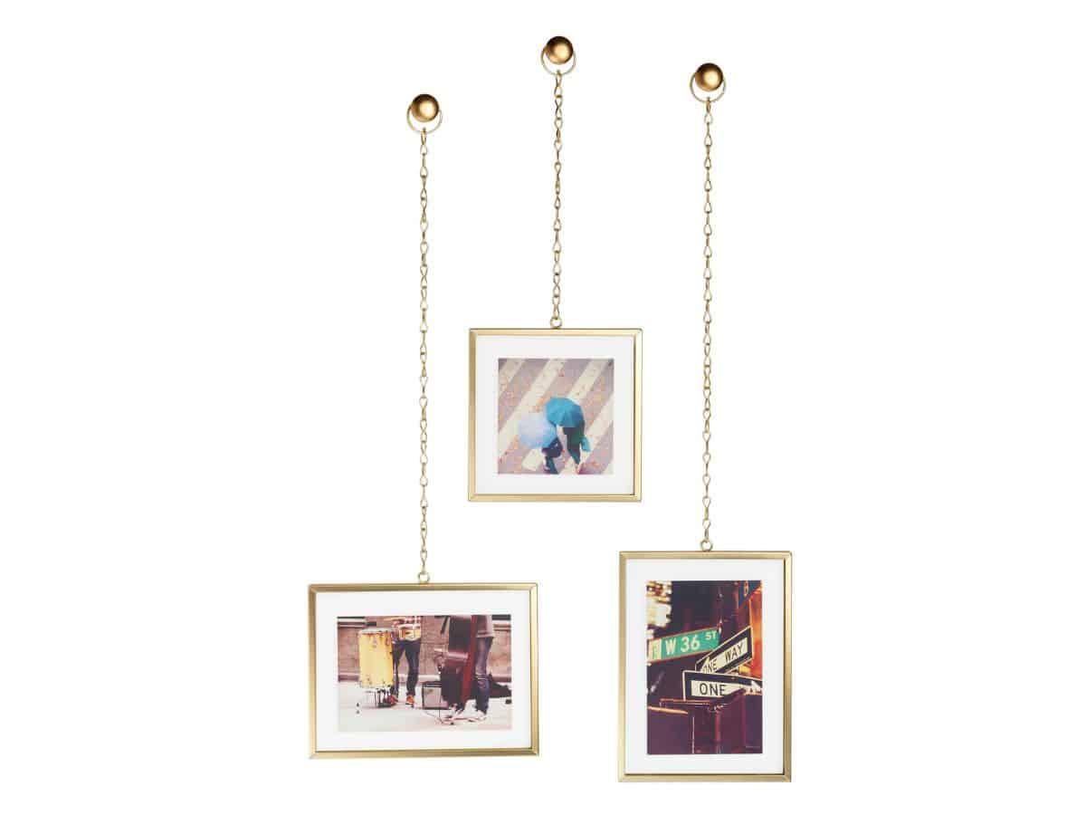 picture frames on wall