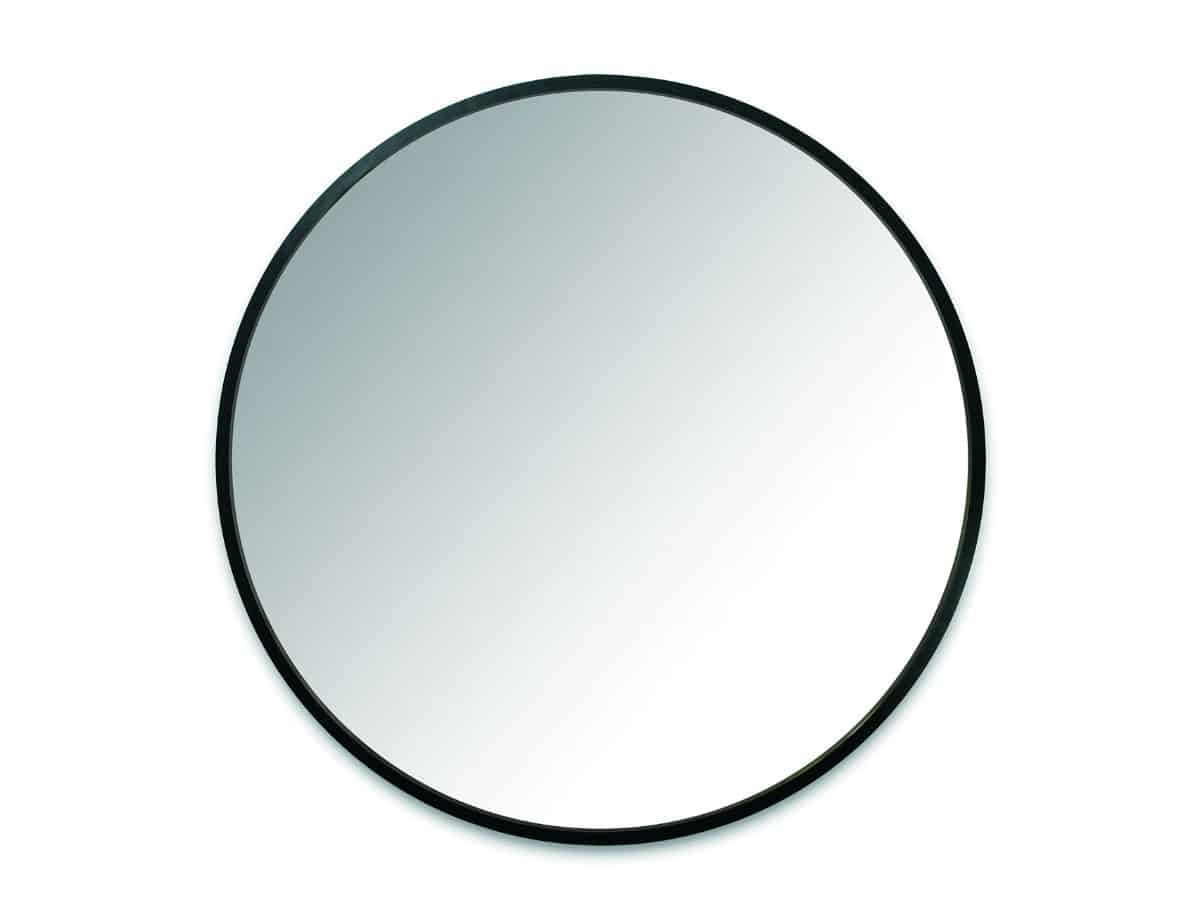 Round wall mirror