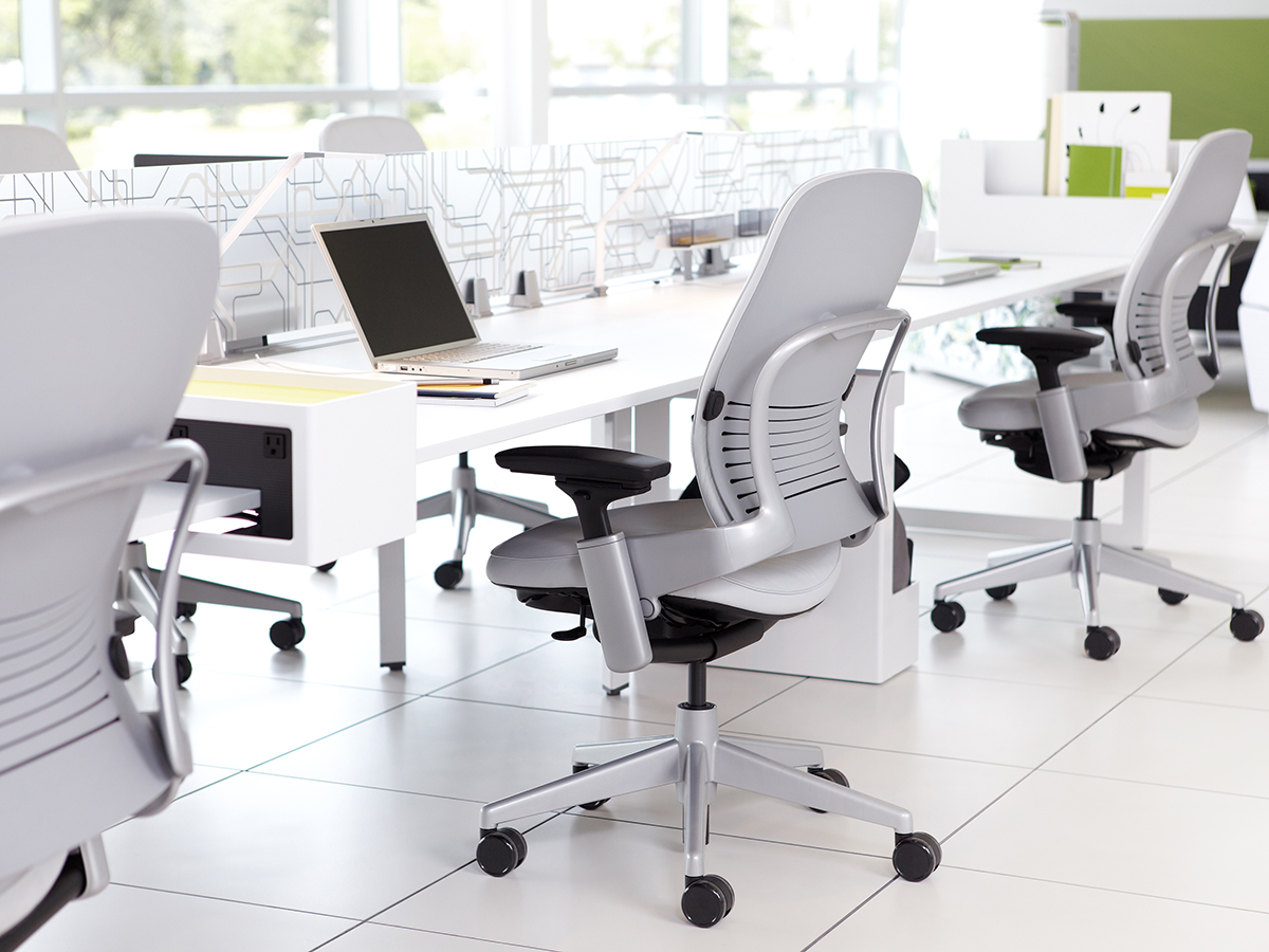 steelcase leap fabric chair