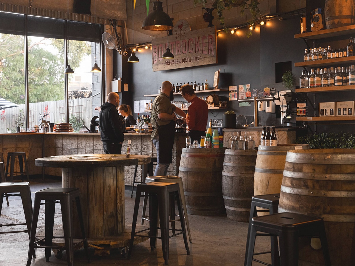 boatrocker brewery interior