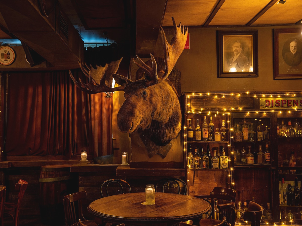 shady pines saloon interior