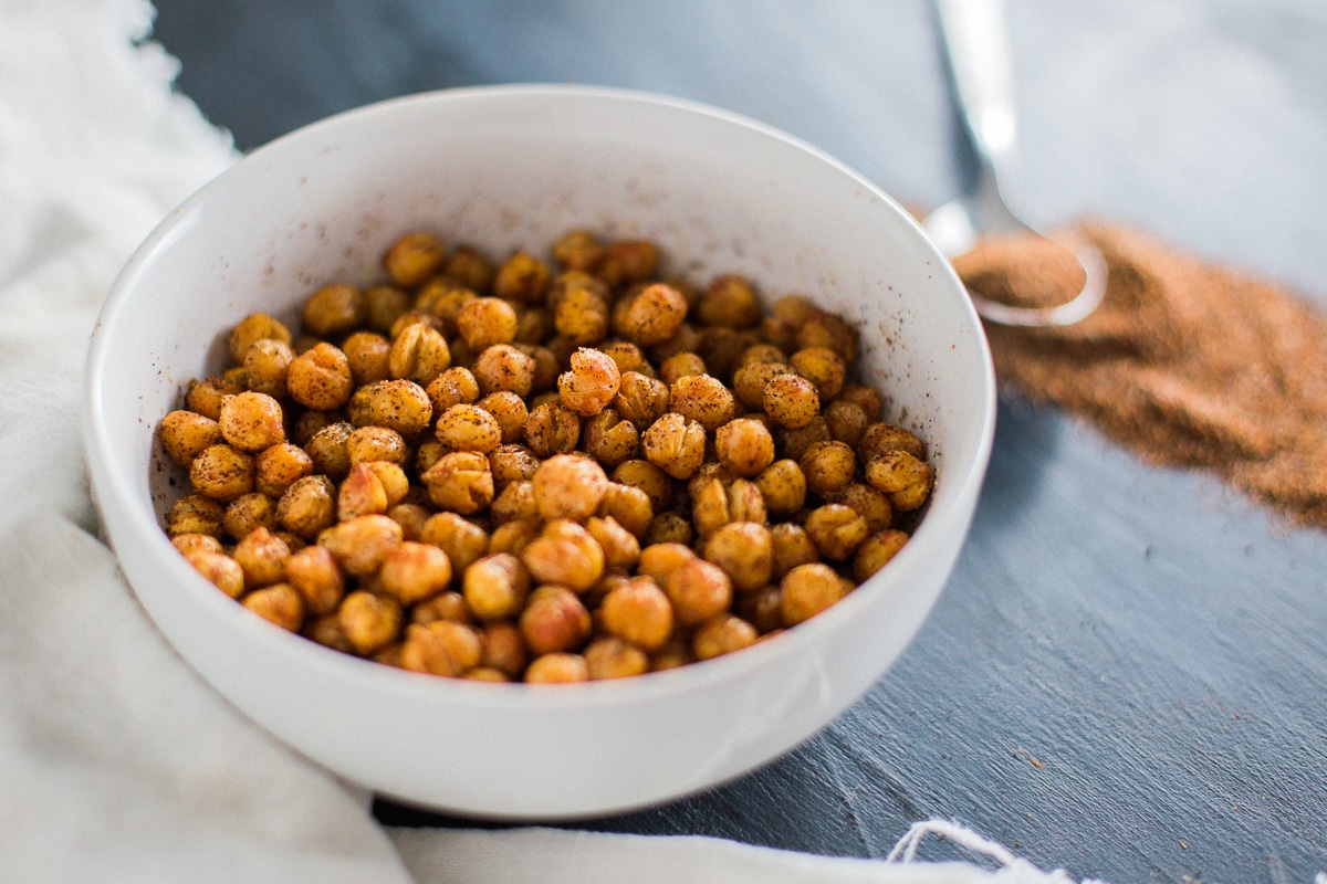 Best High Protein Snacks for On the Go Roasted Chickpeas