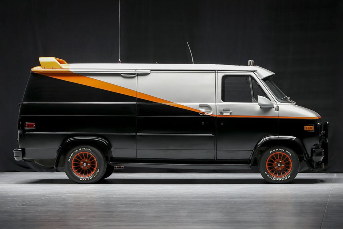 A Team Van up for auction