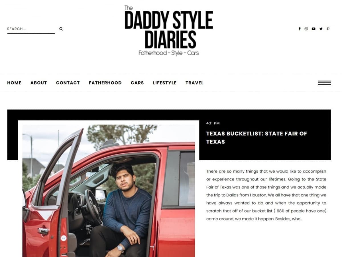 Best dad blogs daddy style diaries