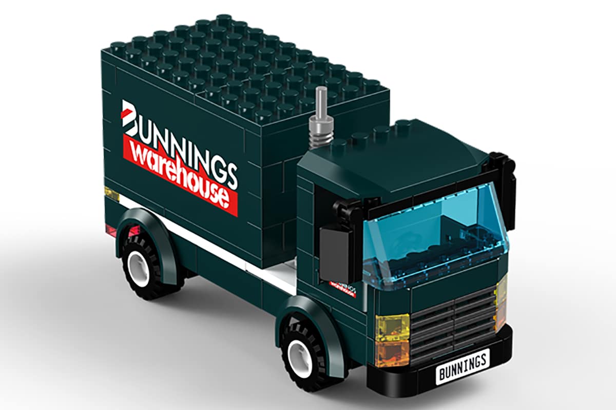 Bunnings truck lego new arrivals