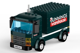 Bunnings LEGO Truck side