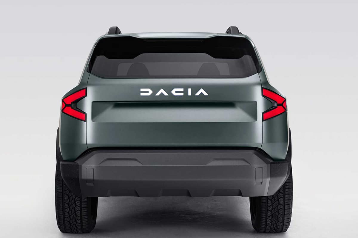 Dacia Bigster SUV back