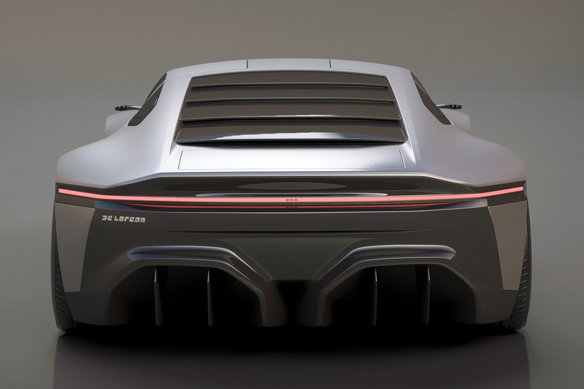 Delorean 2021 Concept back