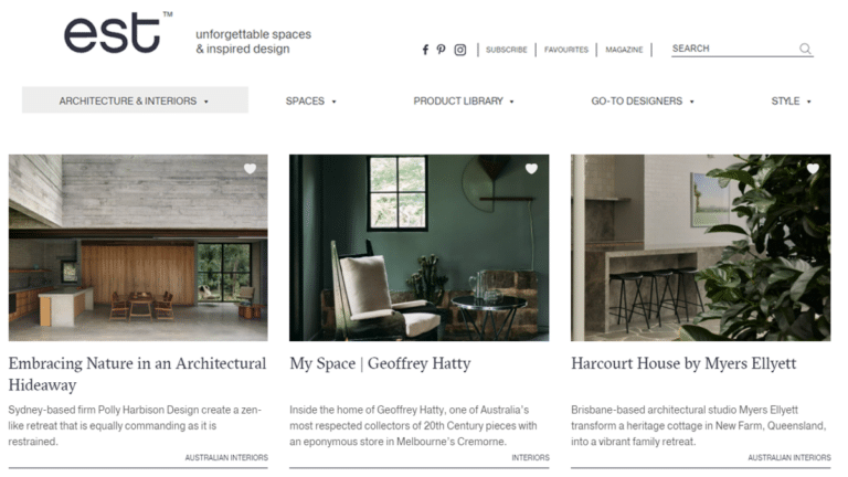 18 Best Interior Design Websites and Blogs | Man of Many