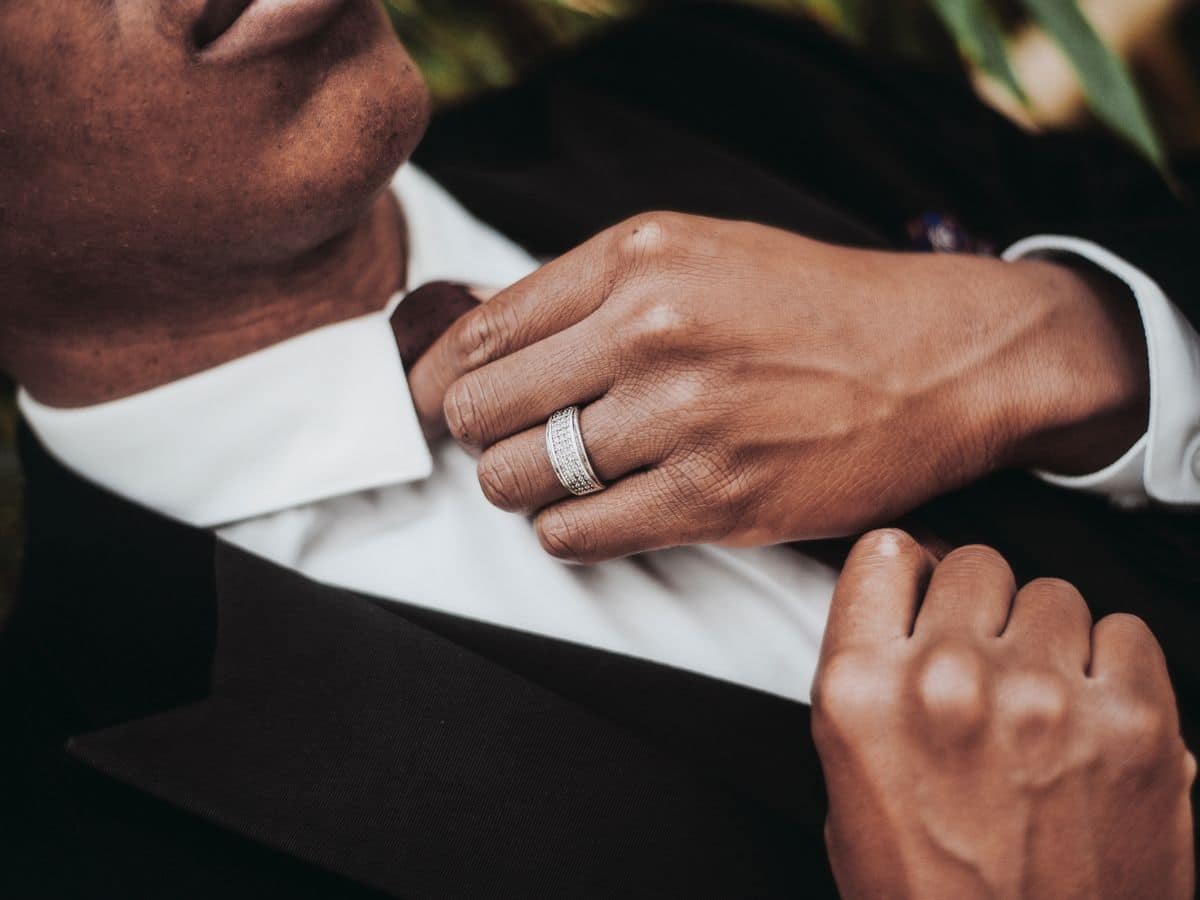 Platinum Mens Diamond Wedding Bands Engagement Rings – LTB JEWELRY