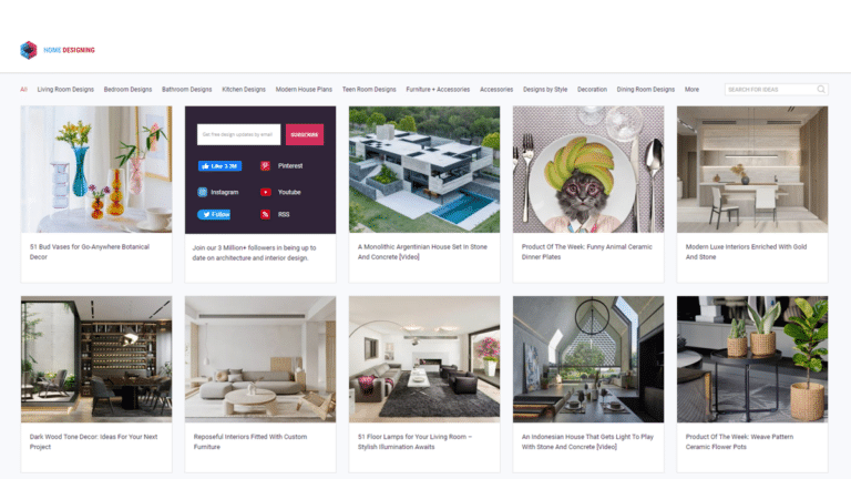 18 Best Interior Design Websites and Blogs | Man of Many