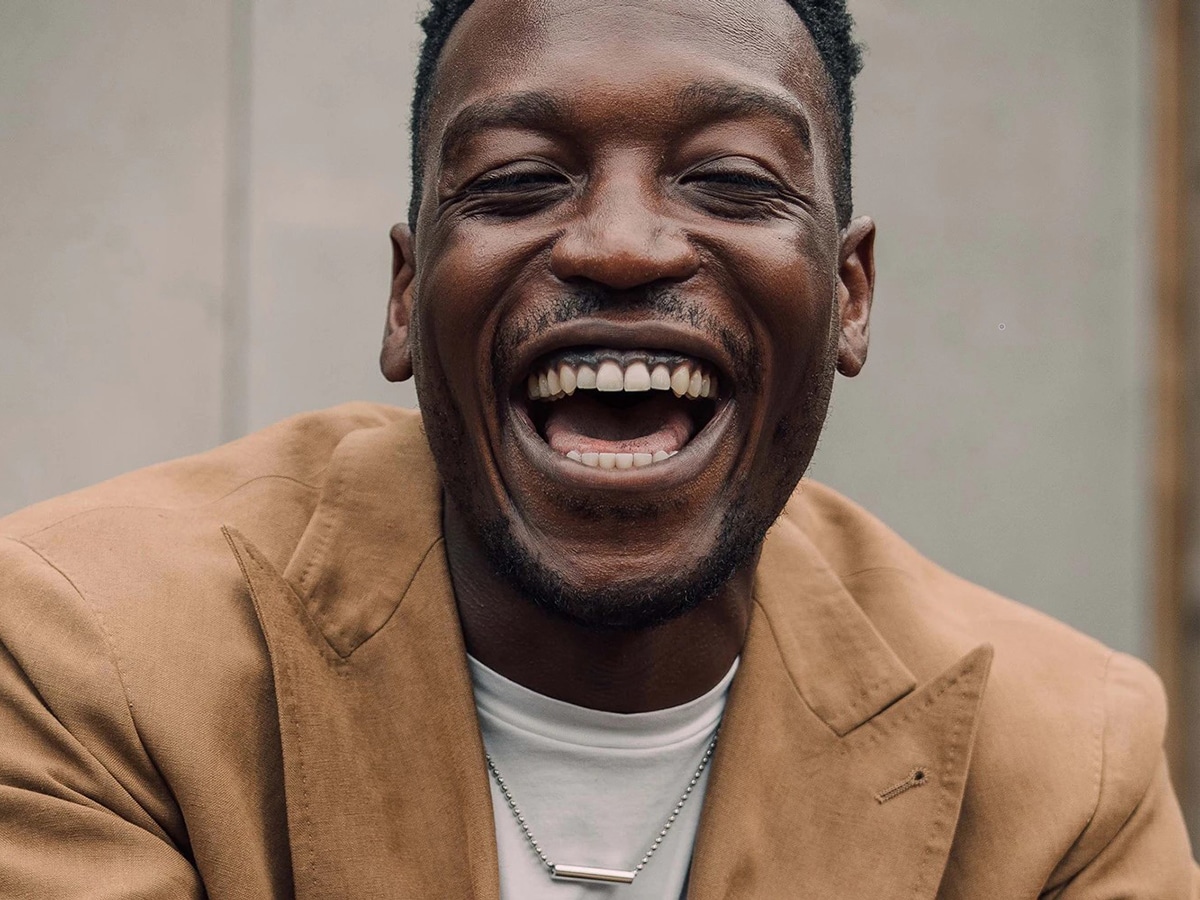 Happy Smiling Black Man
