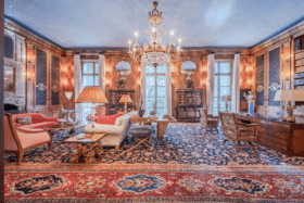 Inside view of Jeffrey Epstein's townhouse
