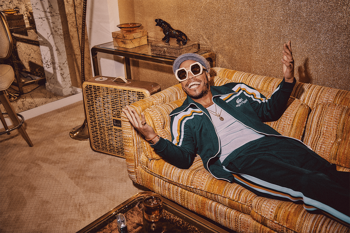 Lacoste x Ricky Regal Anderson Paak