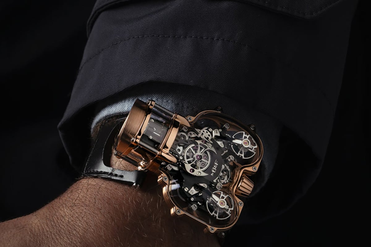 MB&F housed its latest HM9 wrist