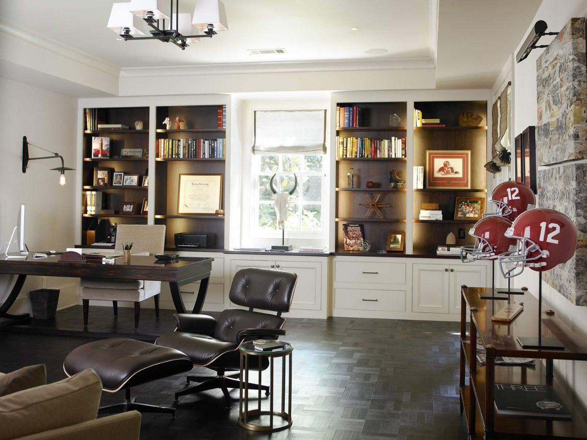 Sophisticated Home Office — BRNS Design