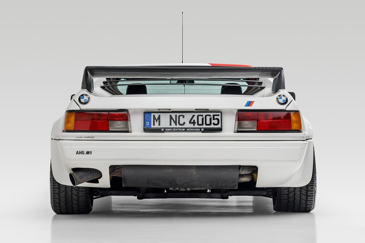 Paul Walker's BMW M1 AHG Studie Coupe back