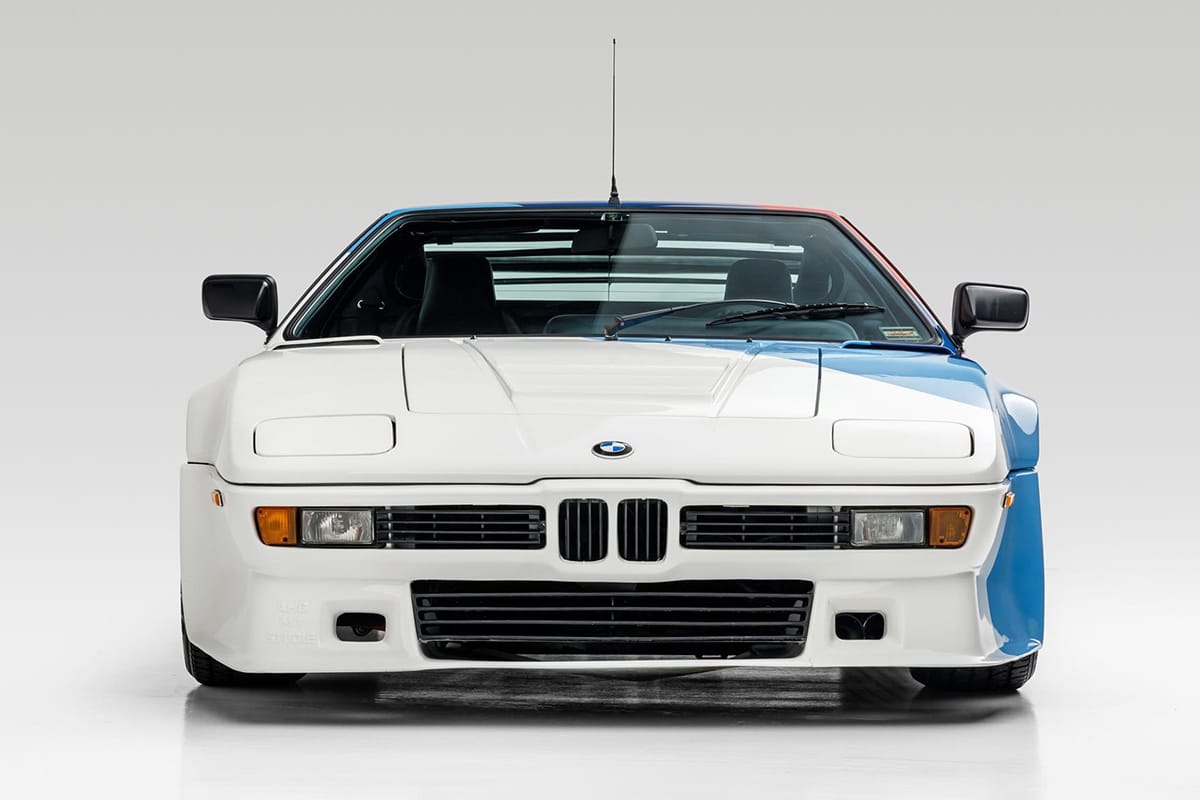 Paul Walker's BMW M1 AHG Studie Coupe front