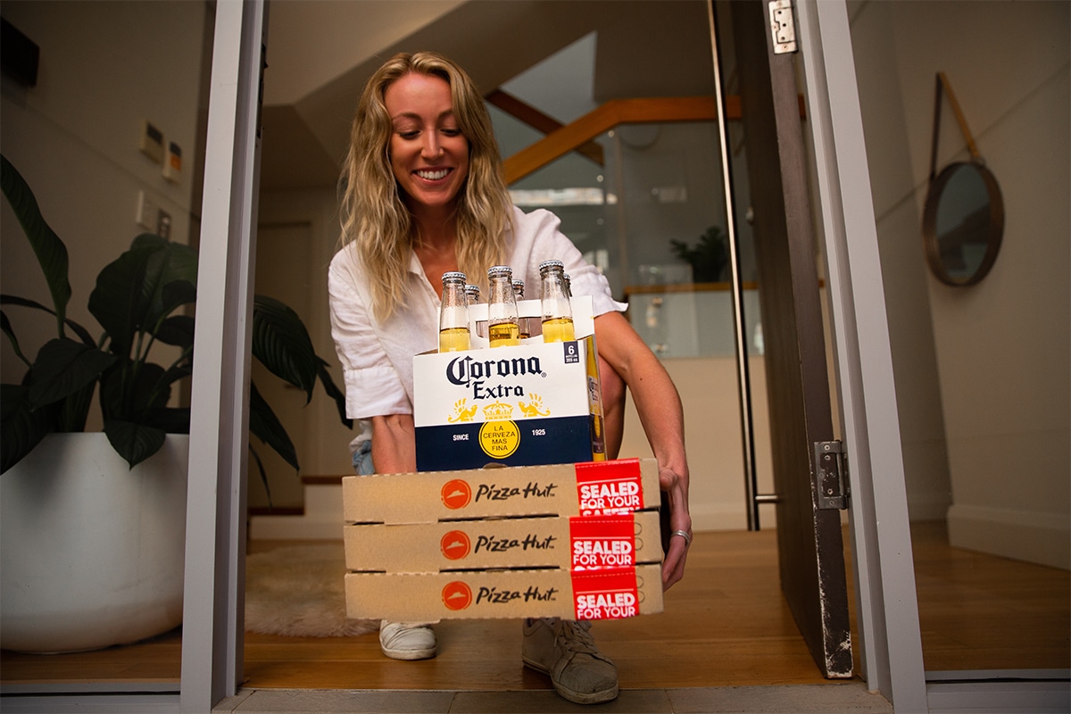 Pizza hut Beer 2