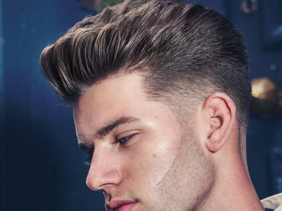 10 Pompadour Haircut & Hairstyles for Men