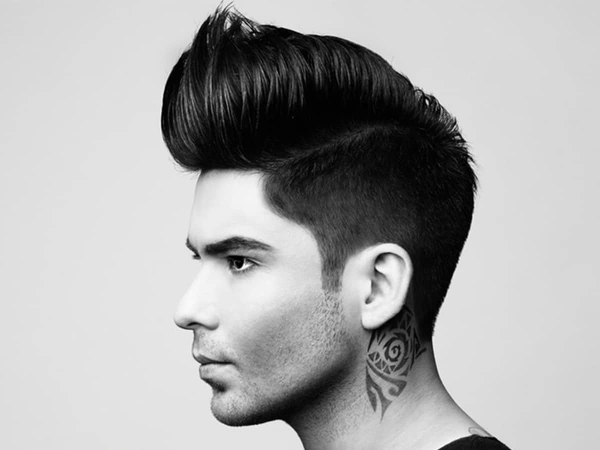 Pompadour haircut hairstyles for men 11