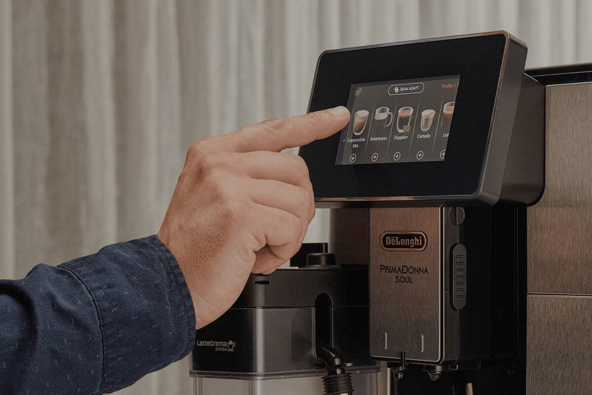 De'Longhi PrimaDonna Soul Makes Perfect Coffee at the Touch of a