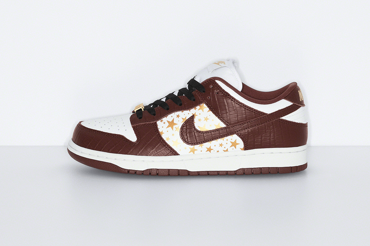 supreme nike dunk low stockx