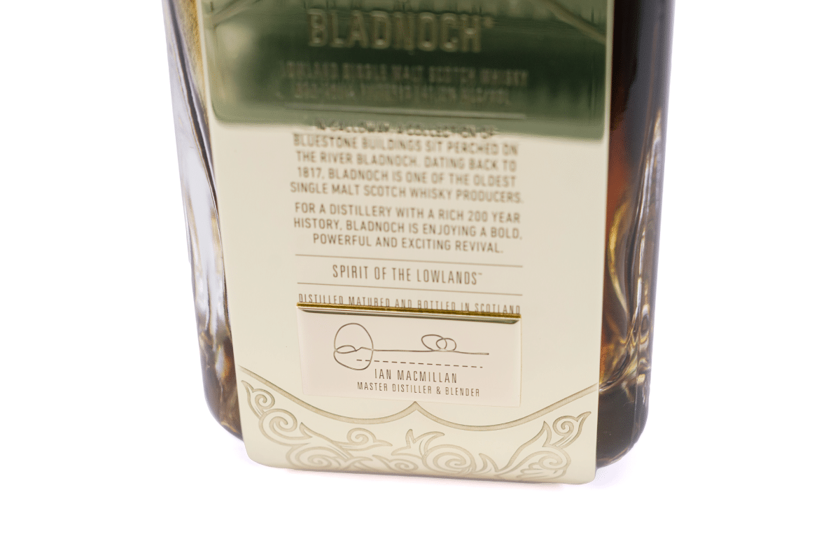 Bladnoch bicentennial scotch whisky