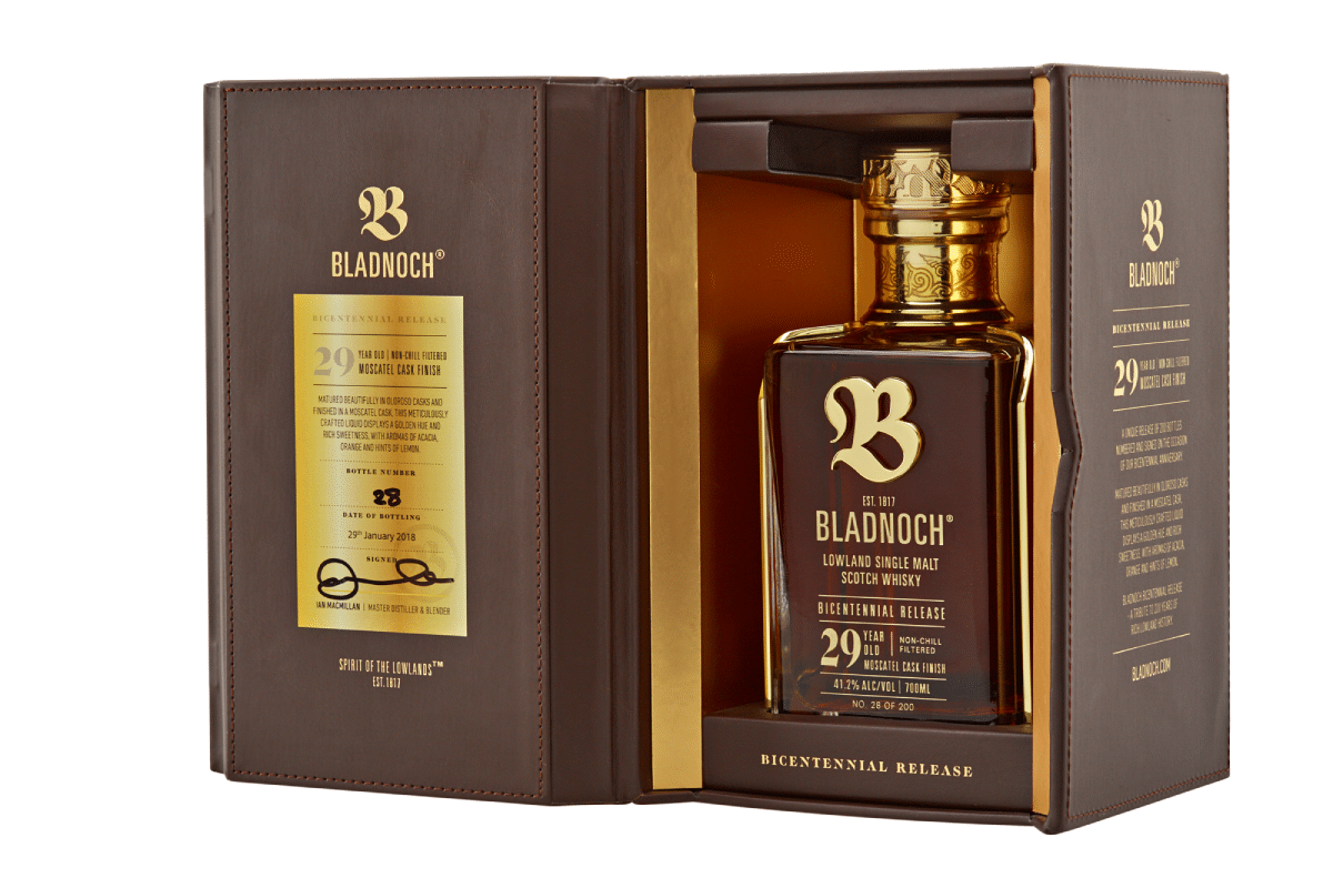 Bladnoch bicentennial scotch whisky