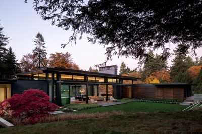 This Incredible Glass Link House has a Secret Whiskey Room