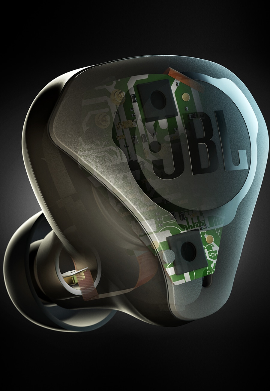 Jbl club pro tws close up